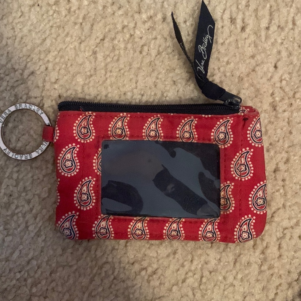 Vera Bradley clutch for lanyard or purse